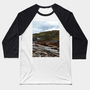 Dead trees lying at the sea Baseball T-Shirt